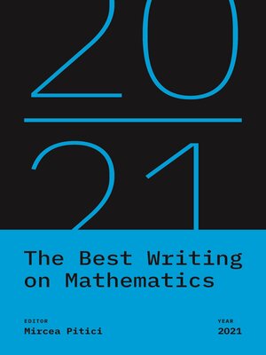 cover image of The Best Writing on Mathematics 2021
